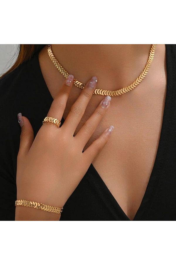 Necklace bracelet and ring set store