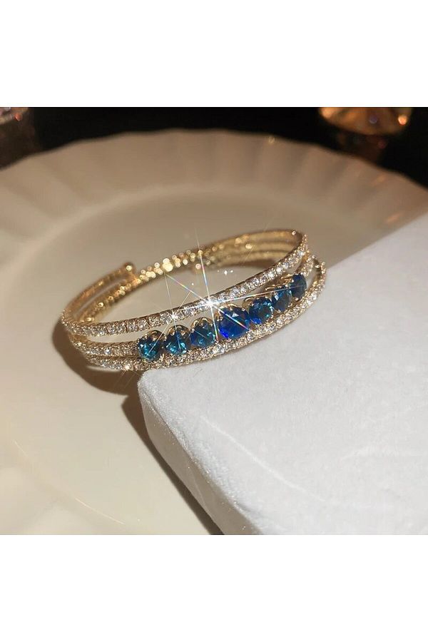 Multi colored rhinestone bracelets hotsell