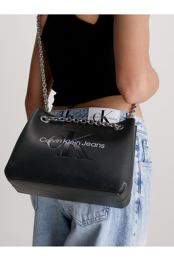 Calvin Klein Sculpted Shoulder Bag24 Mono - Trendyol