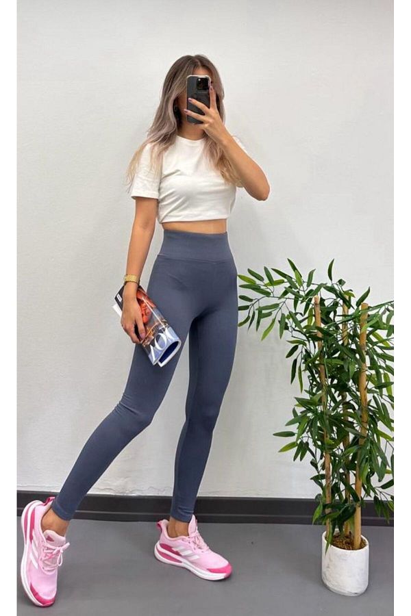 BUTT K Ultra High Waist Push Up Recovery Lycra Tight Leggings Trendyol