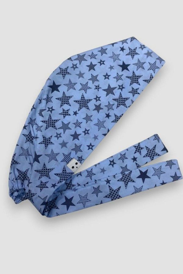 Owlet Medikal-Stars Patterned Hijab Bonnet 1