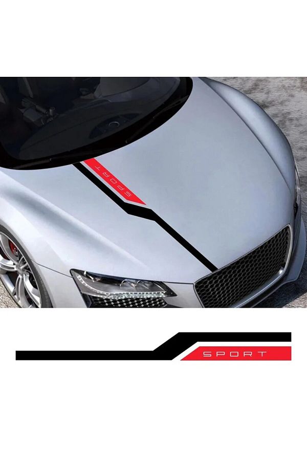 Car hood stickers discount