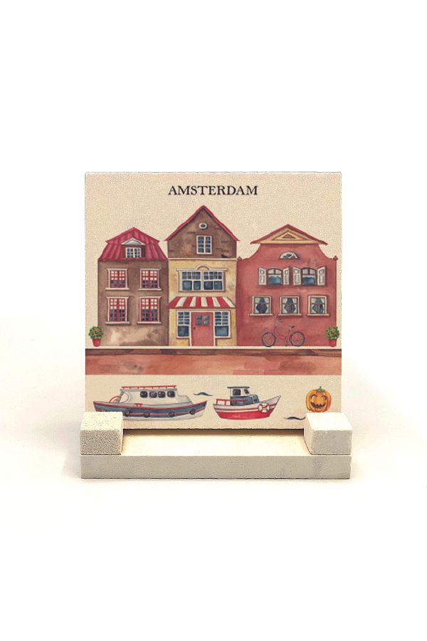 Sadrazam-Плот за плот с визуален принт от естествен камък Amsterdam 10x10 Krg-18 1