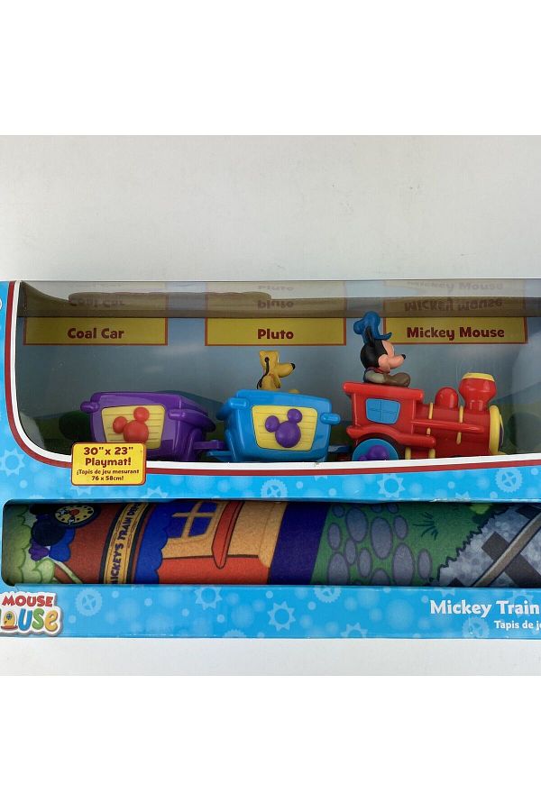 D SNEY Mickey Mouse Clubhouse train set and carpet Trendyol