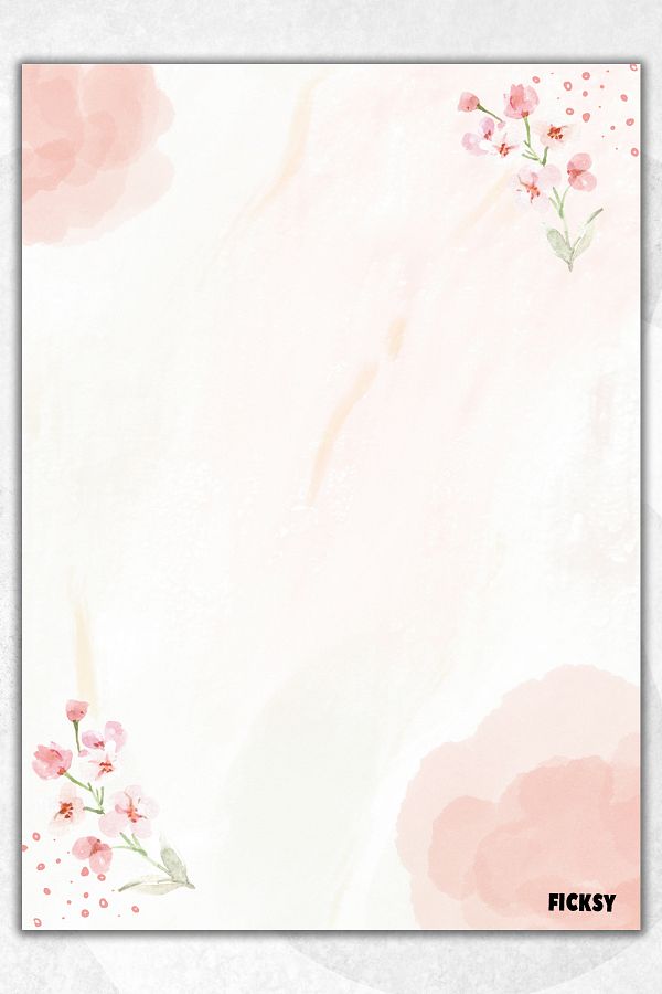 Ficksy-Flower Note Paper - A5 Size - 50 Sheets - Notepad - Memopad - Memo Pad - To Do List 1