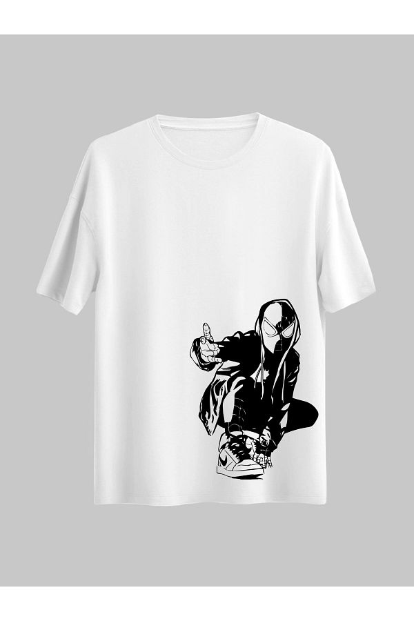 donamod-Spiderman / Regular Tshirt with Spiderman Design 1