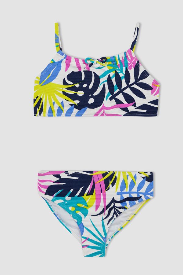 DeFacto-Set bikini fetiță cu model - Z5771a623hs 1