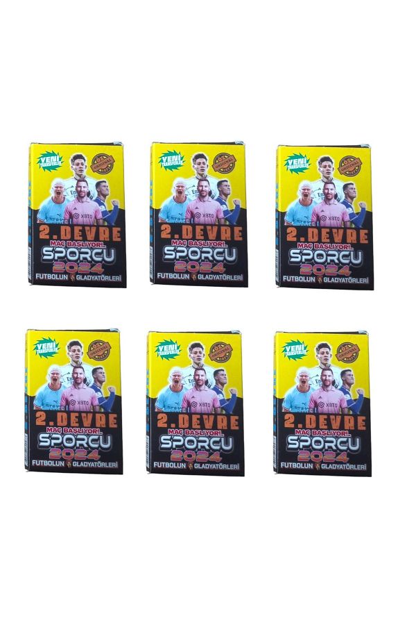Redro Home-The Game Begins 2.Circuit - Hologram Football Player Game Cards, 60 Cards in 6 Mini Boxes 1