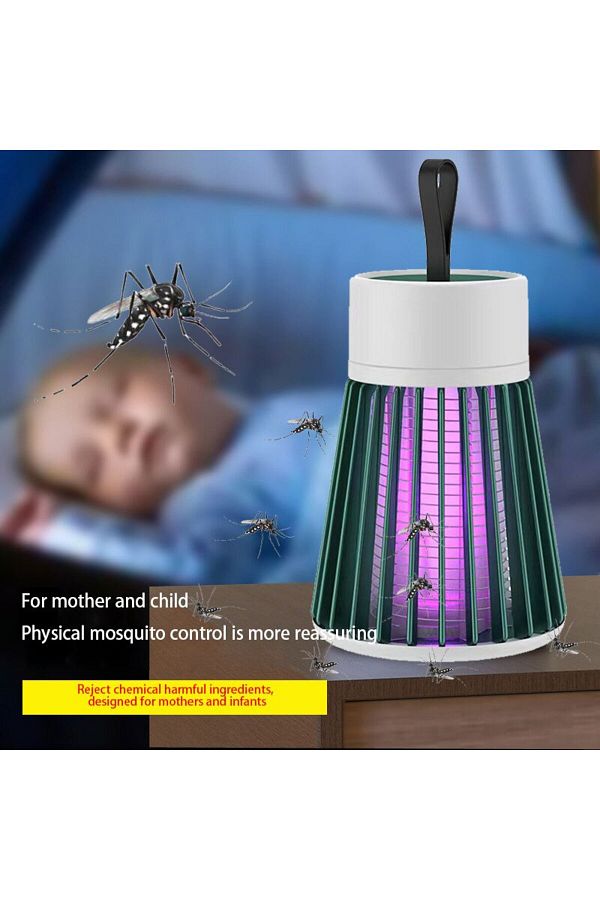 Choice ESMARTER Brand UV Light Electric Shock Mosquito Killer Lamp Rechargeable USB Trendyol