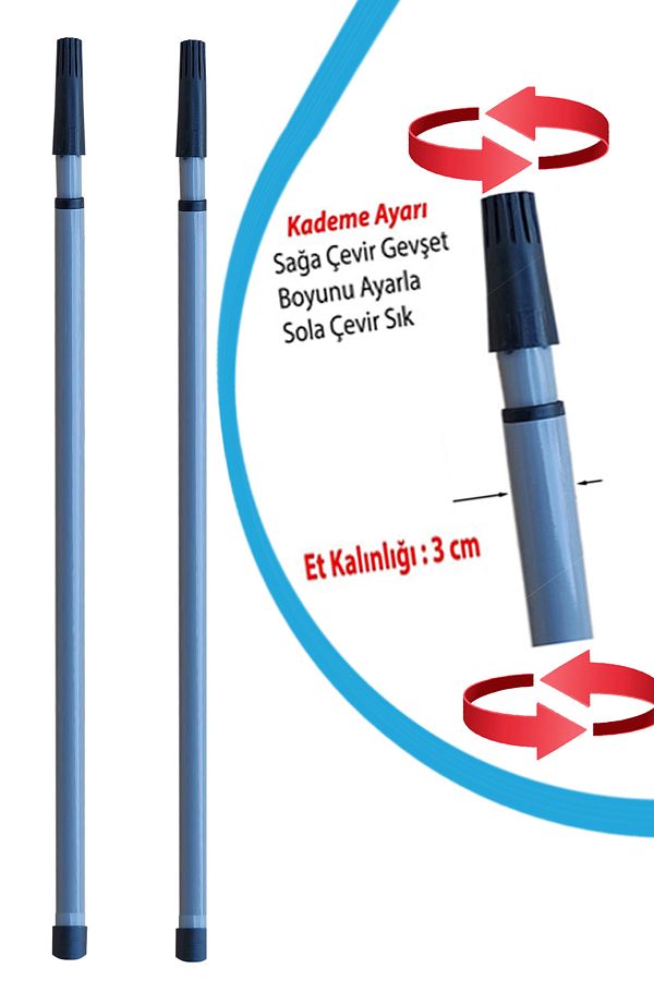 Extending tent pole online