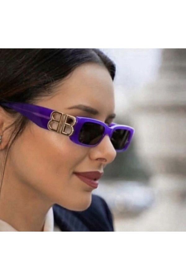 Balenciaga-Ba0096s00453 Women's Sunglasses Bone Framed Uv400 1