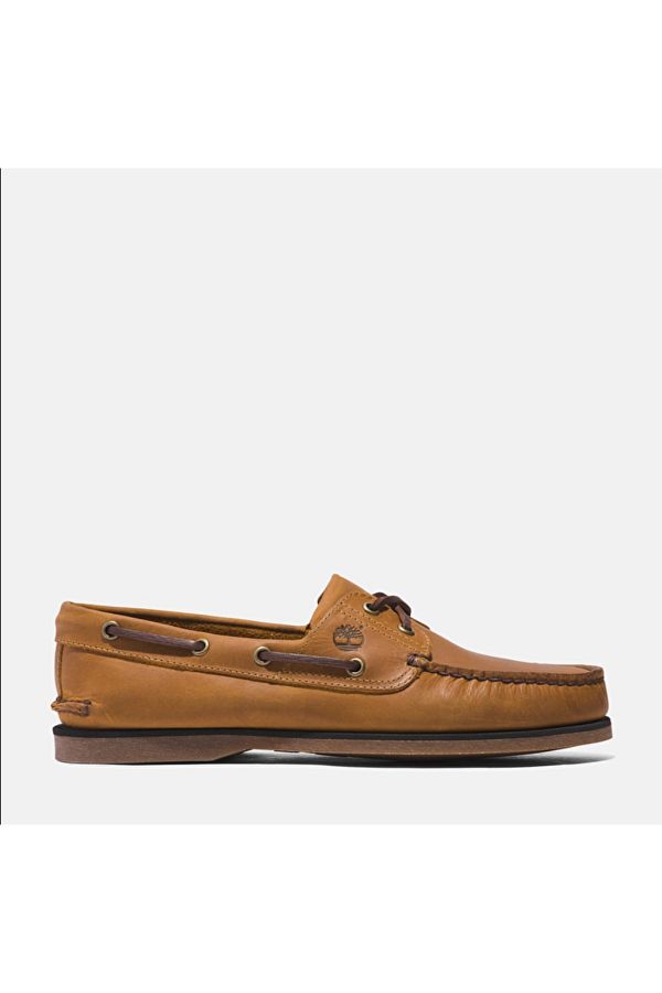 Timberland Men s Classic Yellow Leather Boat Shoes Trendyol