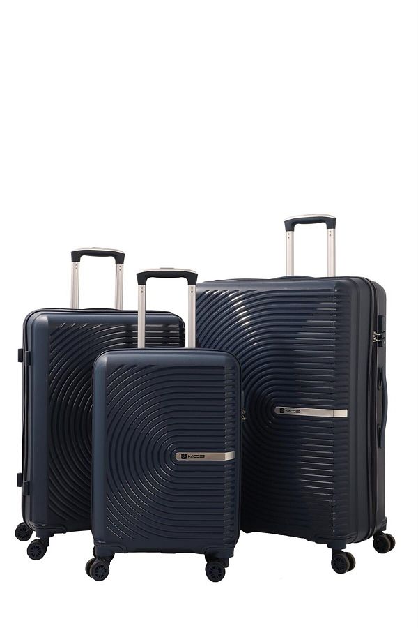 MÇS-Mçs Triple Polypropylene Suitcase Set V374 1