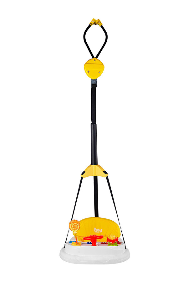 Babyhope Lüks Oyuncaklı Müzikli Hoppala Sarı