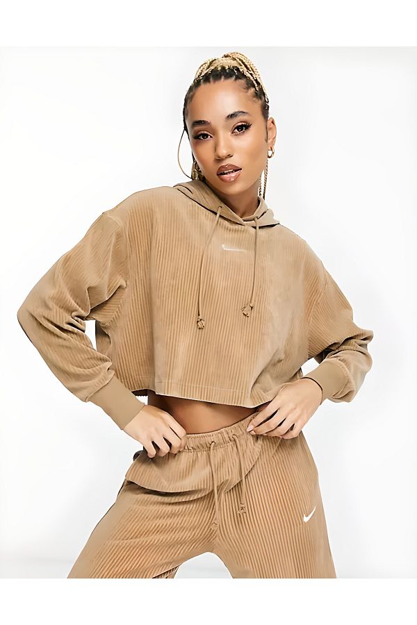 Nike velvet sweater shop
