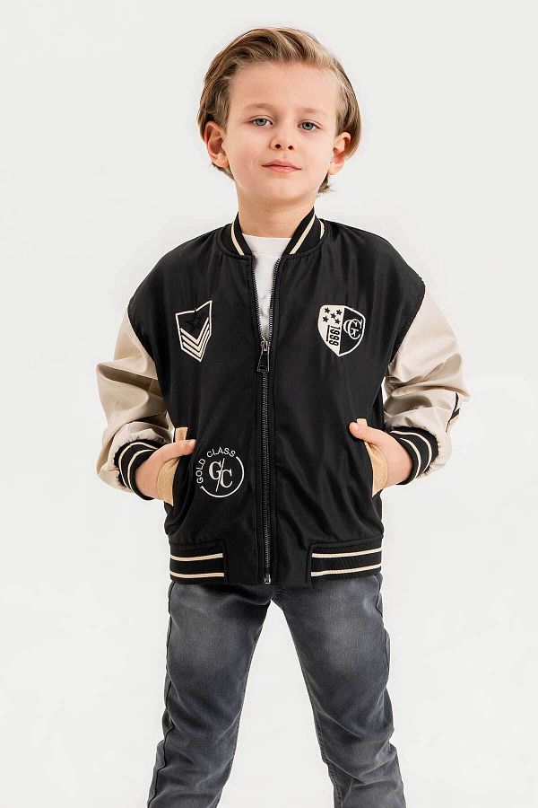 Boys gold jacket discount