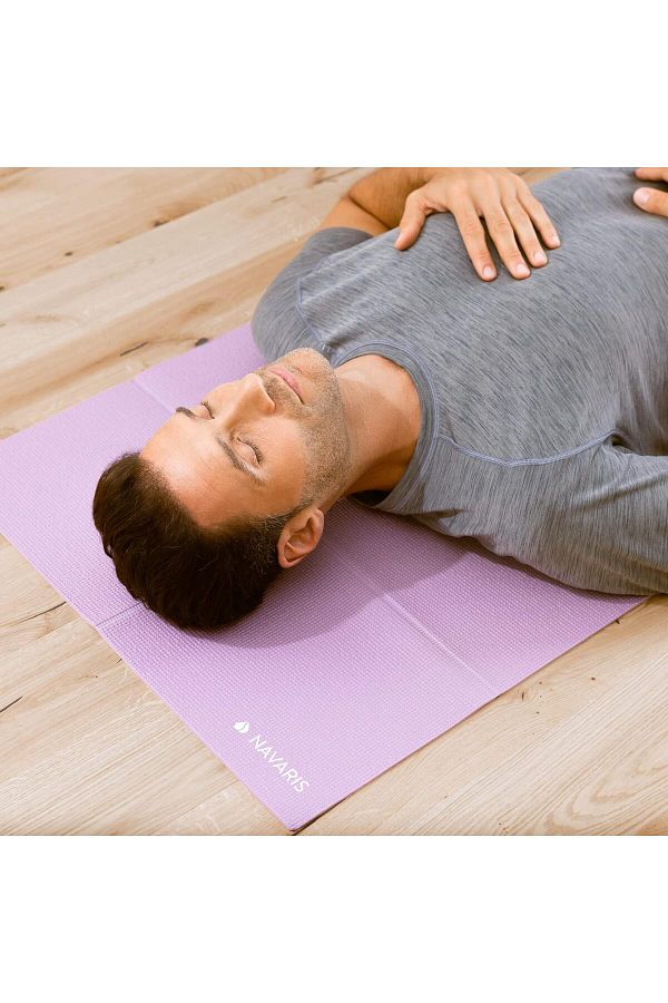 Navaris 4mm Non Slip Foldable Yoga Mat Ideal for Travel Fitness Pilates and Gymnastics Sports Mat Trendyol