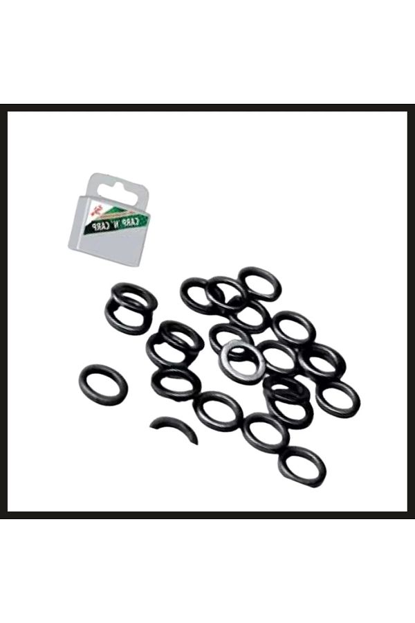 Uygunayakala-(25pcs) Round Rig Rings 2 Mm, Matte Black-OOM.056 1