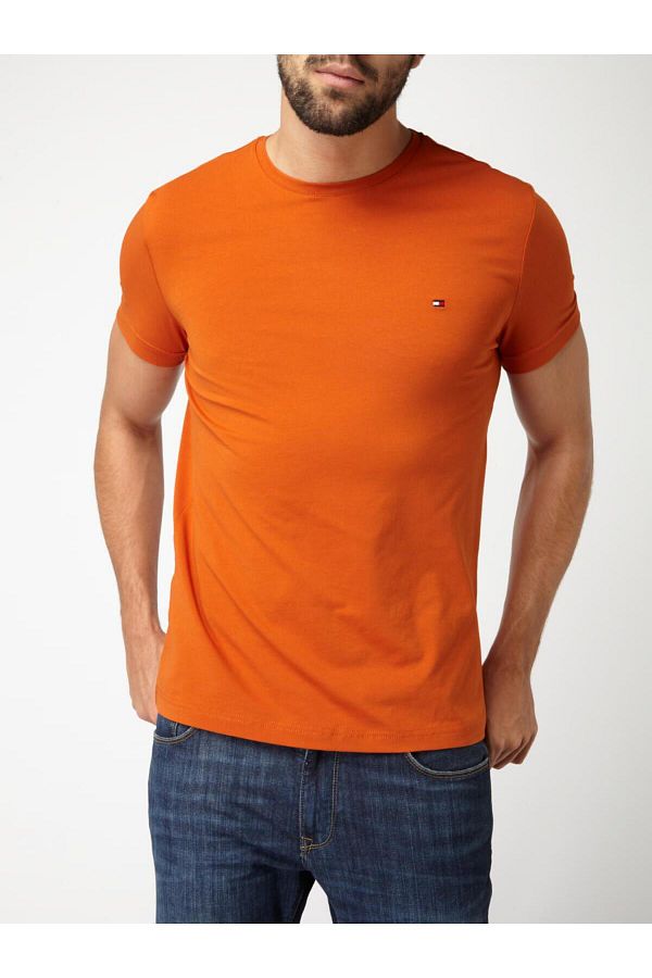 T shirt tommy hilfiger orange shop