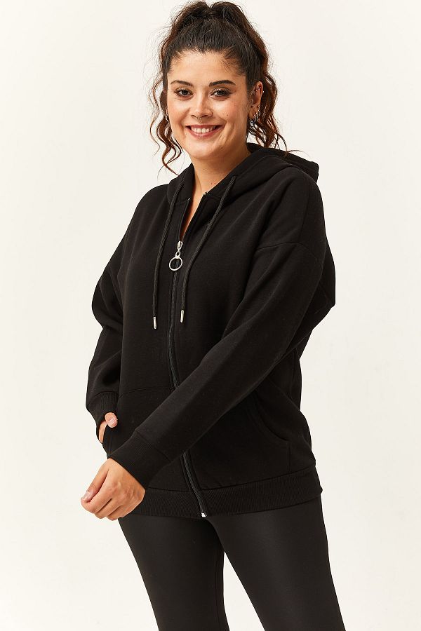 Thick black sweatshirt shop
