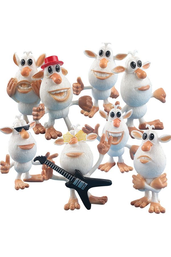 Kumik-Booba 8 Piece Character Figure Set 1