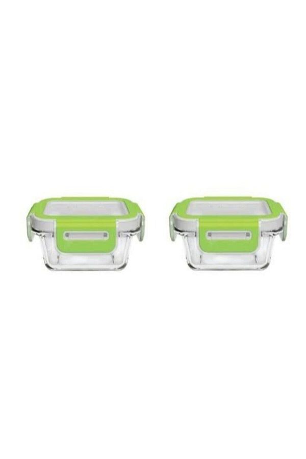 Paşabahçe-Storemax Storage Container with Lid 2 Pieces ( 53802 ) 1