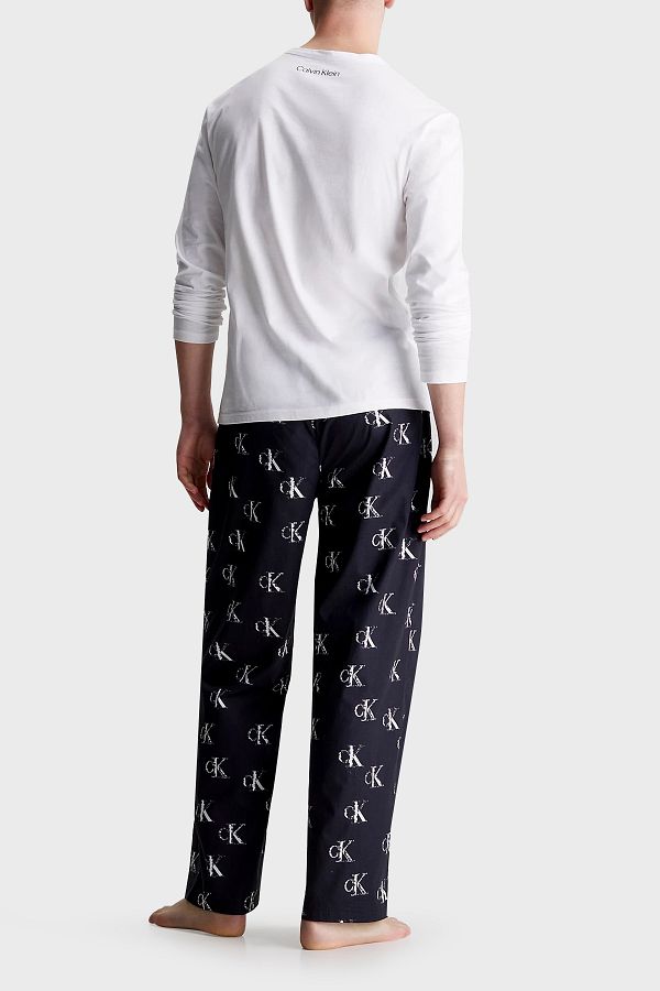 Calvin Klein Organic Cotton Regular Fit Pajama Set 000NM2526EN1J Men s Pajama Set 000NM2526E Trendyol