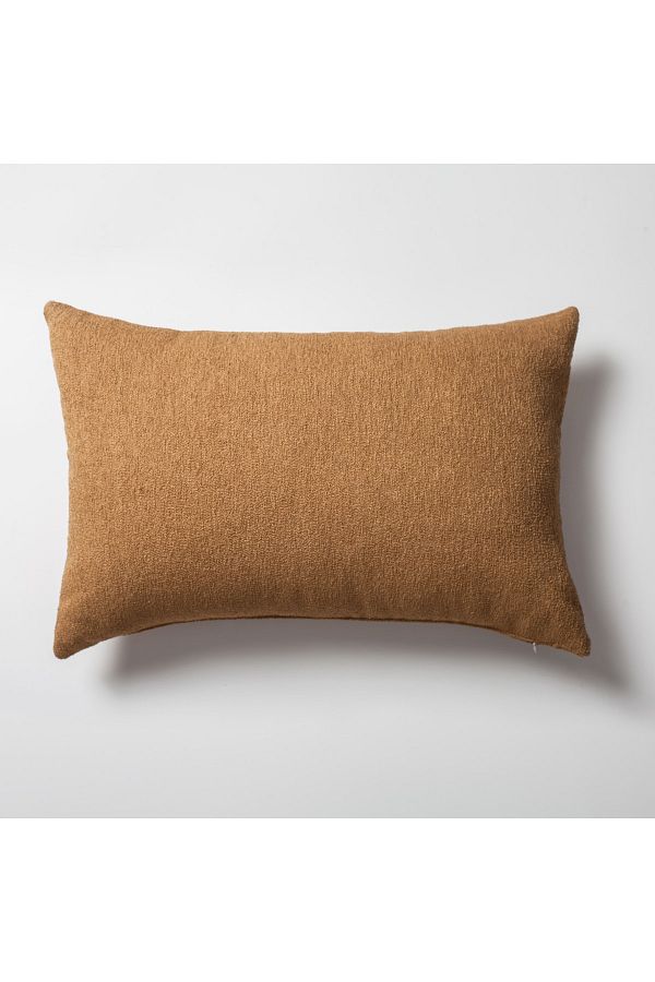 Fineroom Living-"Julia" - Plain Loop Woven Rectangular Throw Pillow 40x60 (Inner Pillow Included) 1
