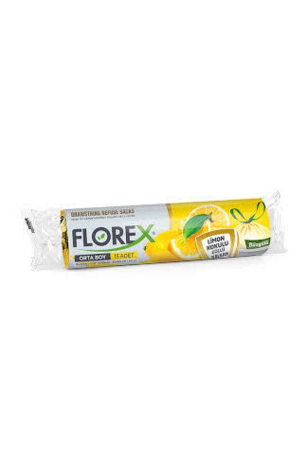 Florex-Medium Size Drawstring Garbage Bag 1