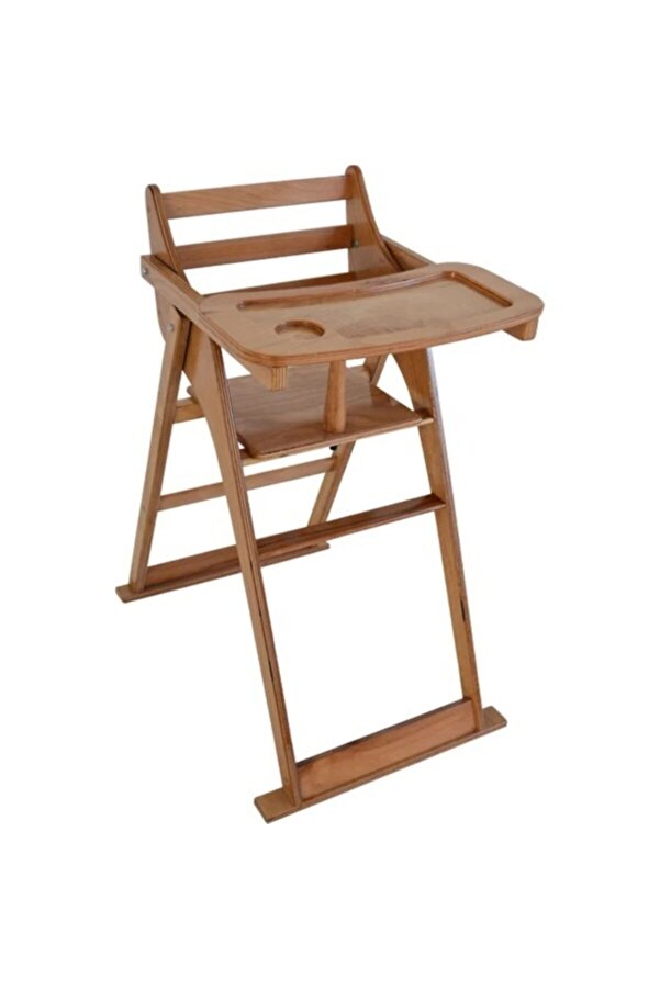 Genel Markalar Abt Shop Ahşap Katlanabilir Mama Sandalyesi