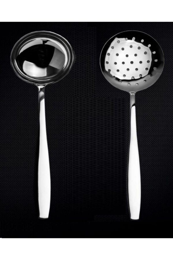 Nehir-Sahra Serving Set of 2 Bucket Serving Colander 1