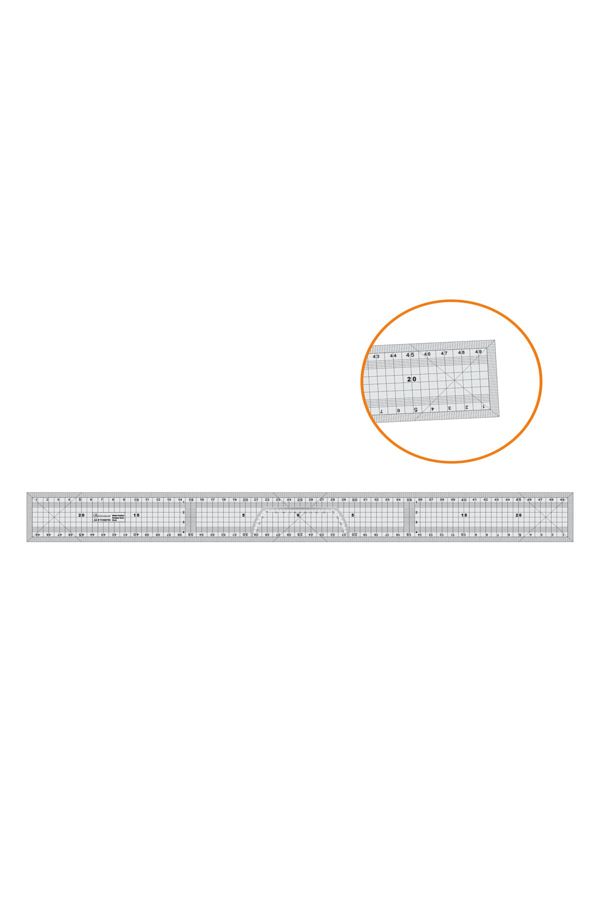Artscholar-Fashion Design Ruler 5 Cm * 50 Cm 1