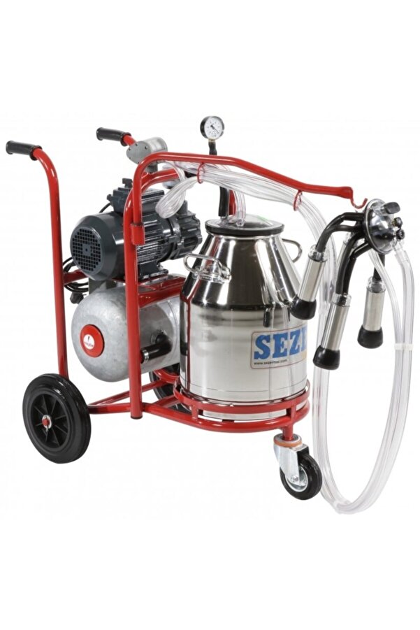 SEZER Pls-1 Çelik Güğümlü Süt Sağım Makinesi