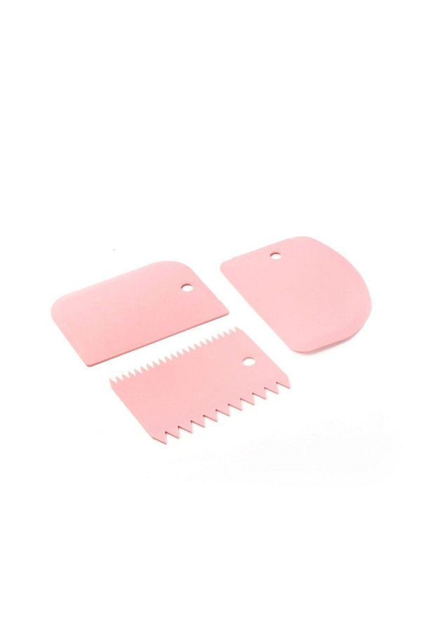 Lilya Home-Dough Cutter Scraper Decorator Set of 3 1