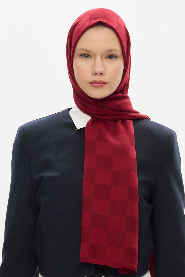 Mira İpek-Jacquard Shawl Series (CHAMELON PATTERN) 1