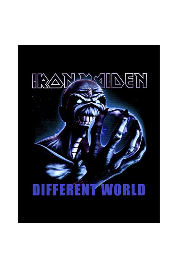 Z zepplin-Iron Maiden Different World Large Back Patch Patch 1