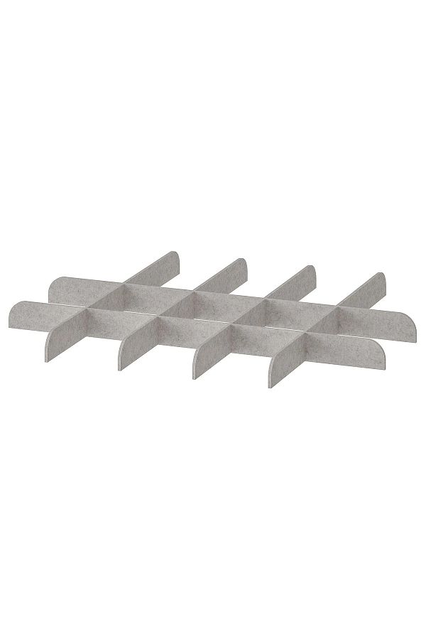 IKEA-منظم رف منزلق باللون الرمادي الفاتح مقاس 75 × 58 سم 1