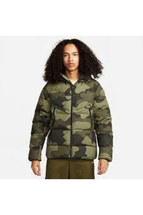 Nike Winter Jacket Green Basic Trendyol