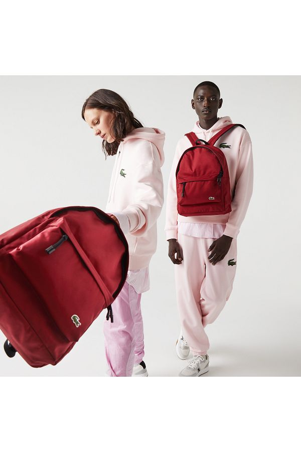 Lacoste Red Unisex Backpack Trendyol