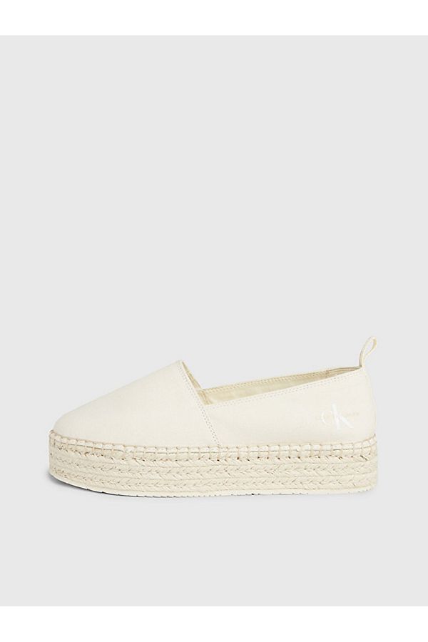 Calvin klein white heels clearance