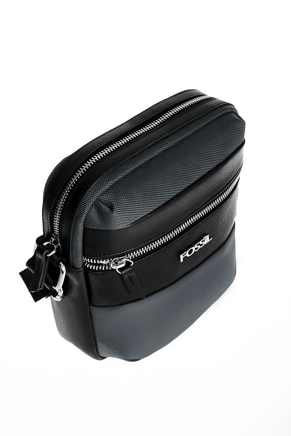 Fossil Bum Bag Gray Graphic