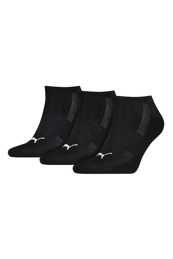 Puma Unisex Sneaker Socken 3er Pack Cushioned Frottee Sohle Logo einfarbig Trendyol