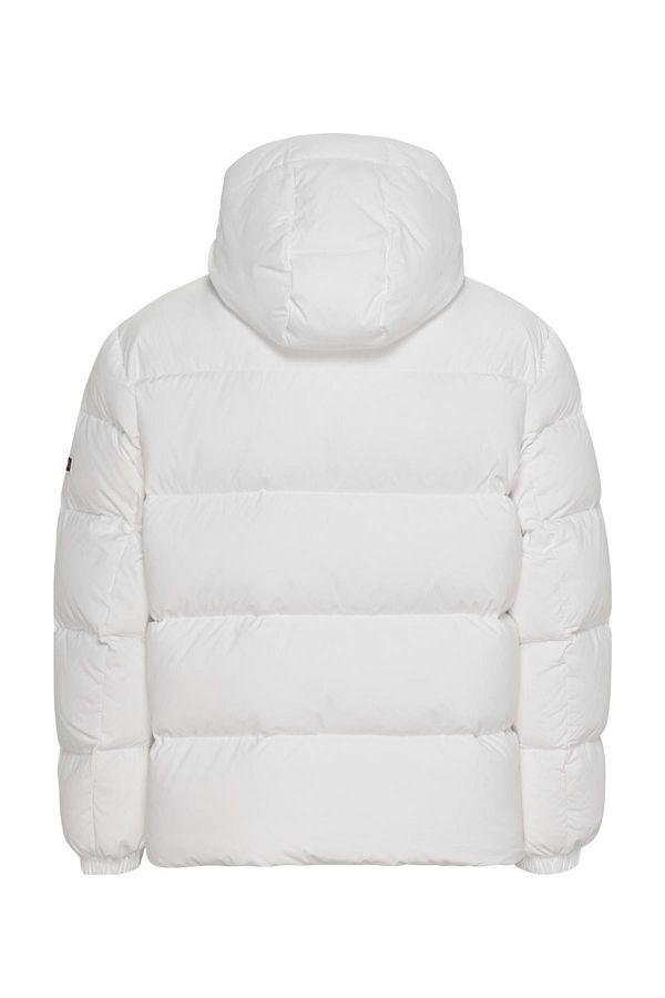 White tommy shop hilfiger winter jacket