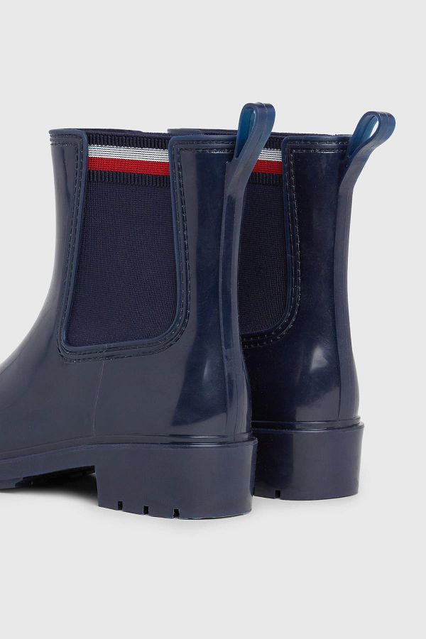Navy blue tommy hilfiger boots new arrivals