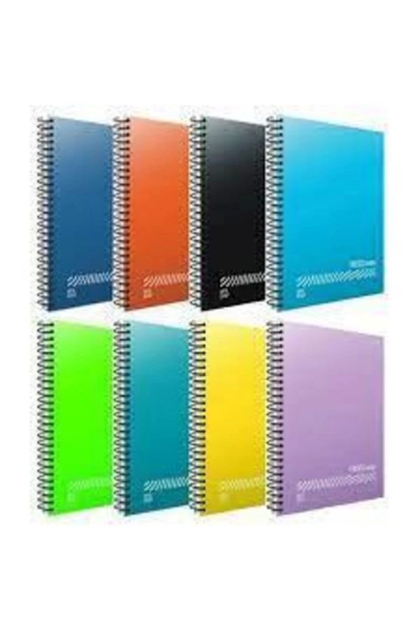 Gıpta-Fresco Spiral Plain PP Notebook (A4) 72 Sheets (Lined) 1