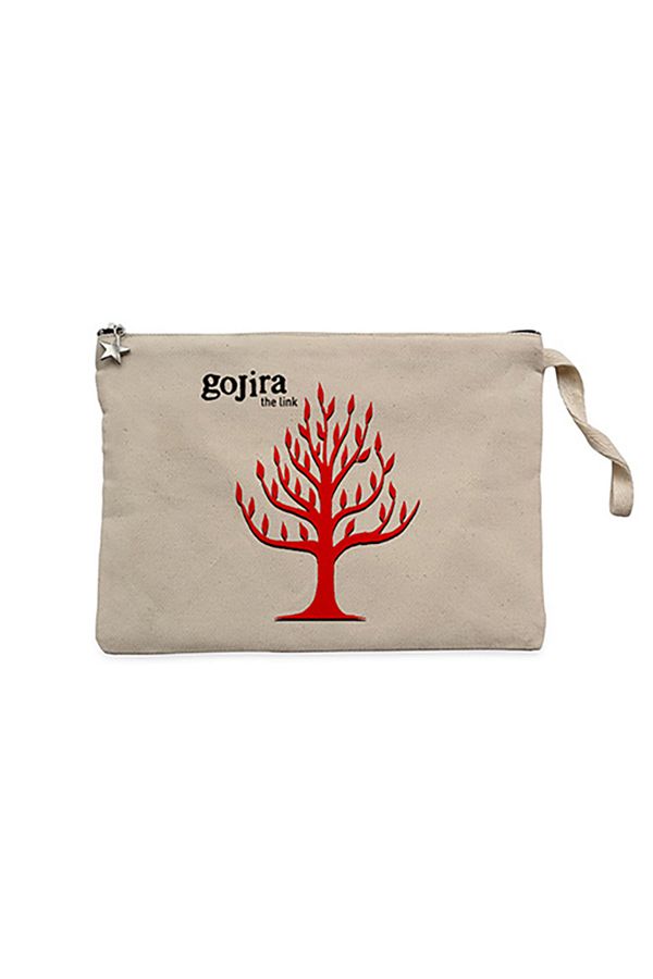 Z zepplin-Gojira The Link Cream Clutch Lined Wallet / Handbag 1