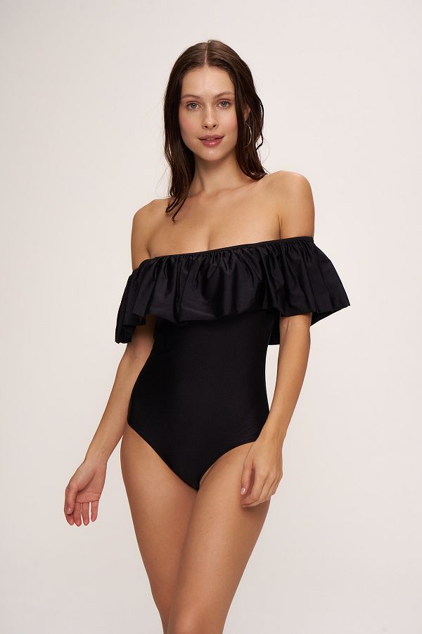 Pierre Cardin-Flounce Swimsuit 1