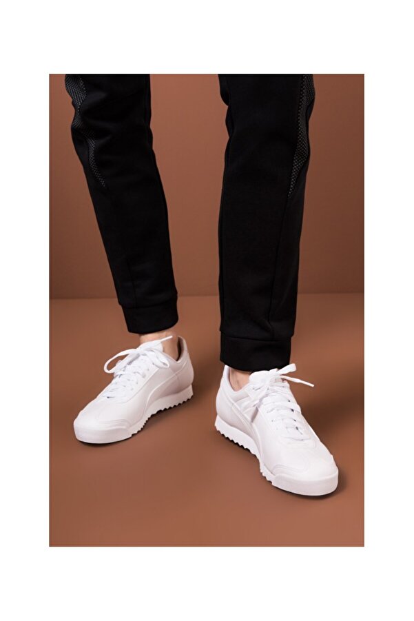 Puma Roma Basic Casual Shoes White Sneakers- Trendyol