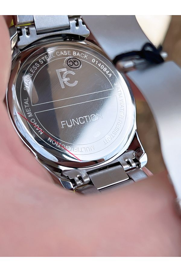 Ferrucci BLKT.1.05 Inner Functions Active 30m Water Resistant Steel Cord Men s Wristwatch Bracelet Gift Trendyol