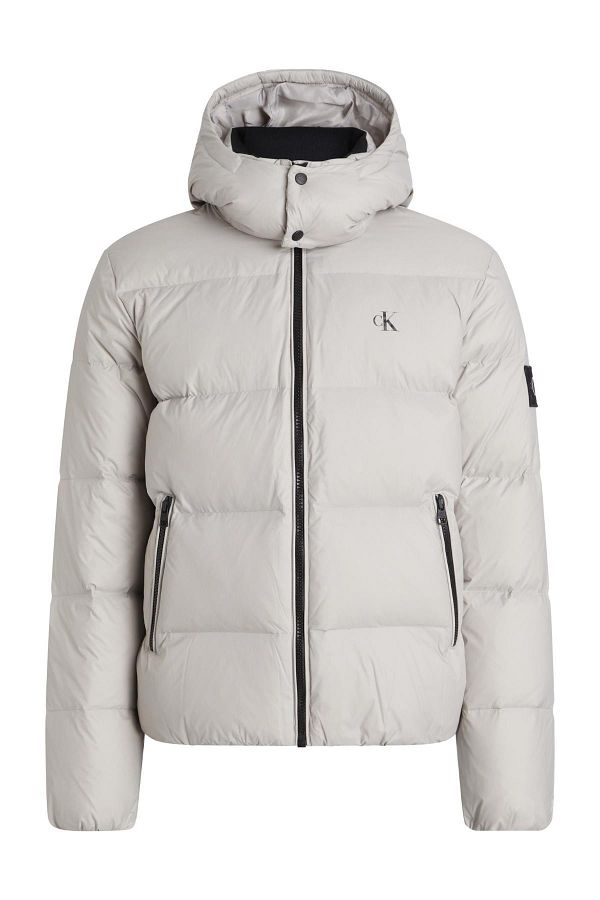 Calvin klein hot sale gray coat